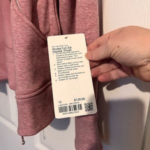 Lululemon scuba full zip hoodie *plush